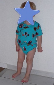 Wickelbody für Baby