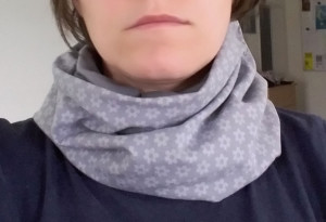 Dieser Schal ist eine Variante vom ersten Modell