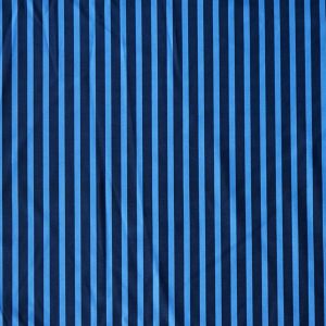 Badelycra Stoff mit jeansblauen und dunkelblauen Streifen zum Bademode, Sportbekleidung & Tanzkleider nähen