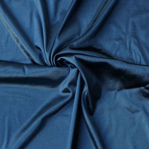 Stark glänzender Badelycra in Petrol mit seidenähnlicher Optik, weich fliessend und blickdicht – perfekt für ausgefallene Bade- und Tanzmode.