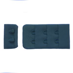 Verschluss fürs BH-Nähen in petrol - der Verschluss ist ideal für kleine bis mittelgrosse BH-Körbchen.