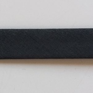Schrägband, Einfassband, 20mm breit in anthrazit (col. 1261)