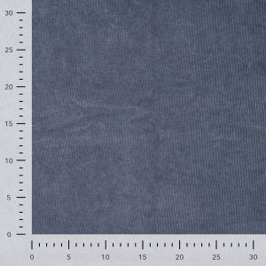 Elastischer Cord Stoff jeansblau