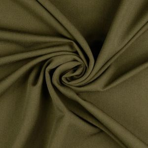 Elastiser Twill Stoff in olivgrün (col. 5032)