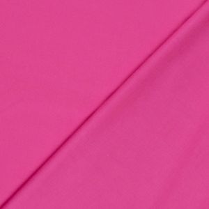 Fahnentuch fuchsia, 100% Baumwolle, Meterware zum Nähen für Hobbynäherinnen, Schulen