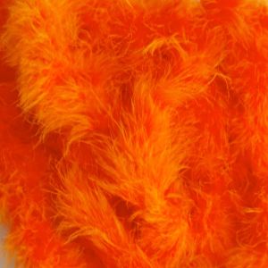 Federboa Meterware in orange