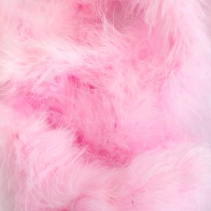 Federboa Meterware in rosa