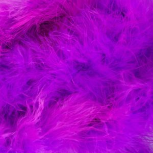 Federboa Meterware in violett