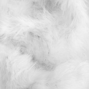 Federboa Meterware in weiss