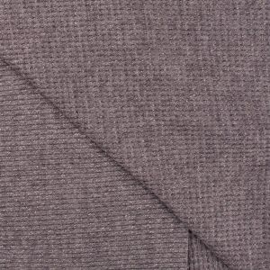 Feinstrick Stoff mauve glitzernd