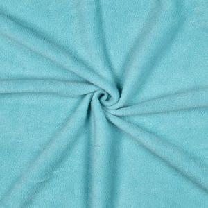 Fleece Stoff heavyweight aqua