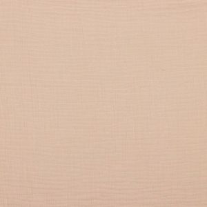 GOTS Musselin Stoff in aprikose (col. 025)