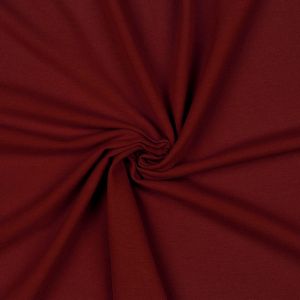 GOTS Sweatstoff bordeaux (col. 009)