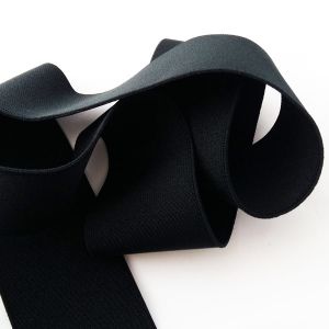 Gummiband in schwarz 7cm breit