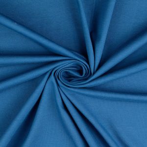 Bielastischer Jersey Stoff in der Farbe Teal, glatte Oberfl&auml;che, weich fallend, ideal f&uuml;r bequeme Bekleidung wie T-Shirts oder Kleider.