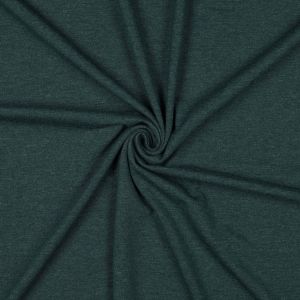 Jersey Stoff waldgr&uuml;n melange (col. 110)