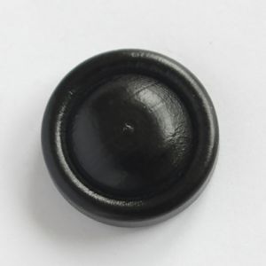 Knopf in schwarz - 19mm