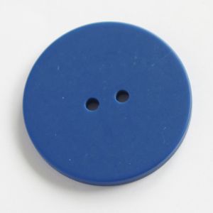 Grosser Knopf in blau - 34mm
