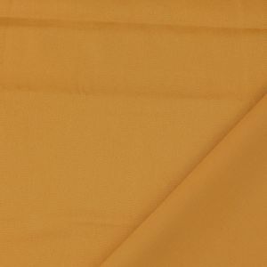 Köper Stoff in dunklem ocker aus 100% Baumwolle zum Arbeitskleider, Zierkissen, Schürzen nähen