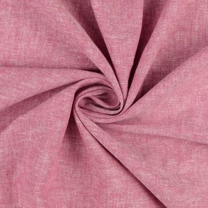 Leinen Baumwolle Stoff in blush melange für sommerliche Bekleidung, Accessoires, Tischtücher.