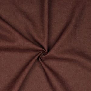 Leinen Stoff in aubergine (col. 049)