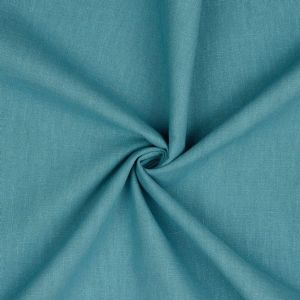 Leinen Stoff in jeansblau hell (col. 020)
