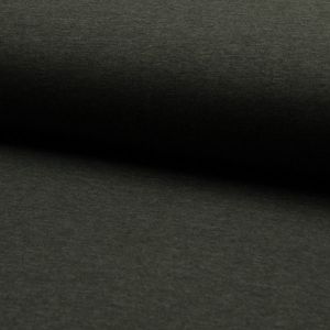Melange Sweat Stoff in dunkelgrau (col. 068)