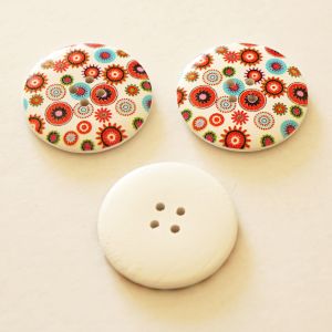 Heller Holzknopf - 3.8cm gross