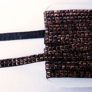 Nietenband Kupfer aufb&uuml;gelbar 12mm Hotfix
