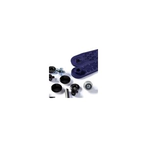 Druckknöpfe 'Anorak', 15mm, in 6 Farben-schwarz