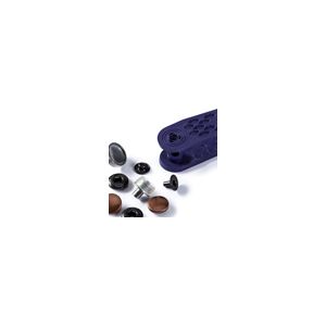 Druckknöpfe 'Anorak', 15mm, in 6 Farben-altkupfer