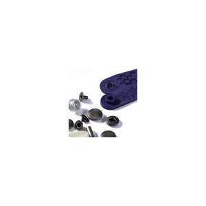 Druckknöpfe 'Anorak', 15mm, in 6 Farben-alteisen