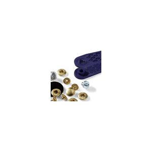 Druckknöpfe 'Anorak', 15mm, in 6 Farben-gold