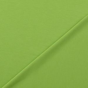 Leichter, bielastischer Romanit Jersey in lime, perfekt für Sommermode: Kleider, Blusen, Hosen.