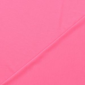 Leichter, bielastischer Romanit Jersey in pink, perfekt für Sommermode: Kleider, Blusen, Hosen.