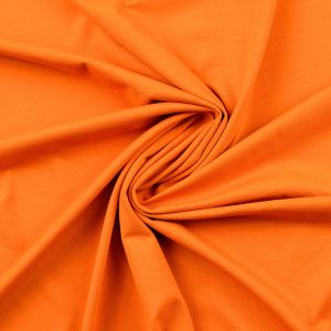 Leichter, bielastischer Romanit Jersey in terracotta, perfekt für Sommermode: Kleider, Blusen, Hosen.