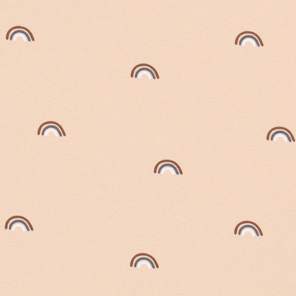 Jersey Stoff Regenbogen rosa ❤ günstig kaufen Spitzentraum