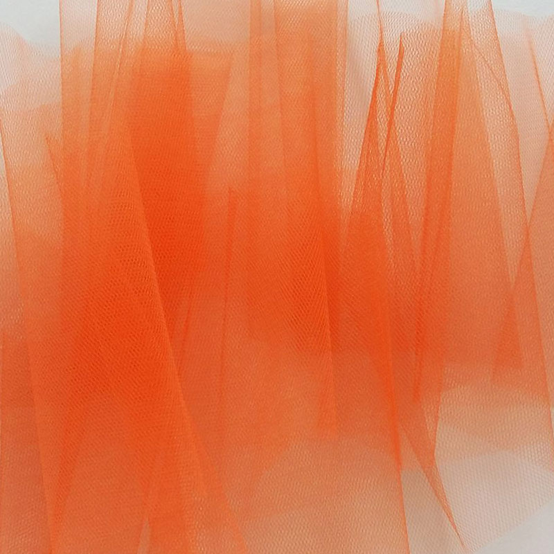 Weicher Tüll orange ♥ günstig kaufen Spitzentraum